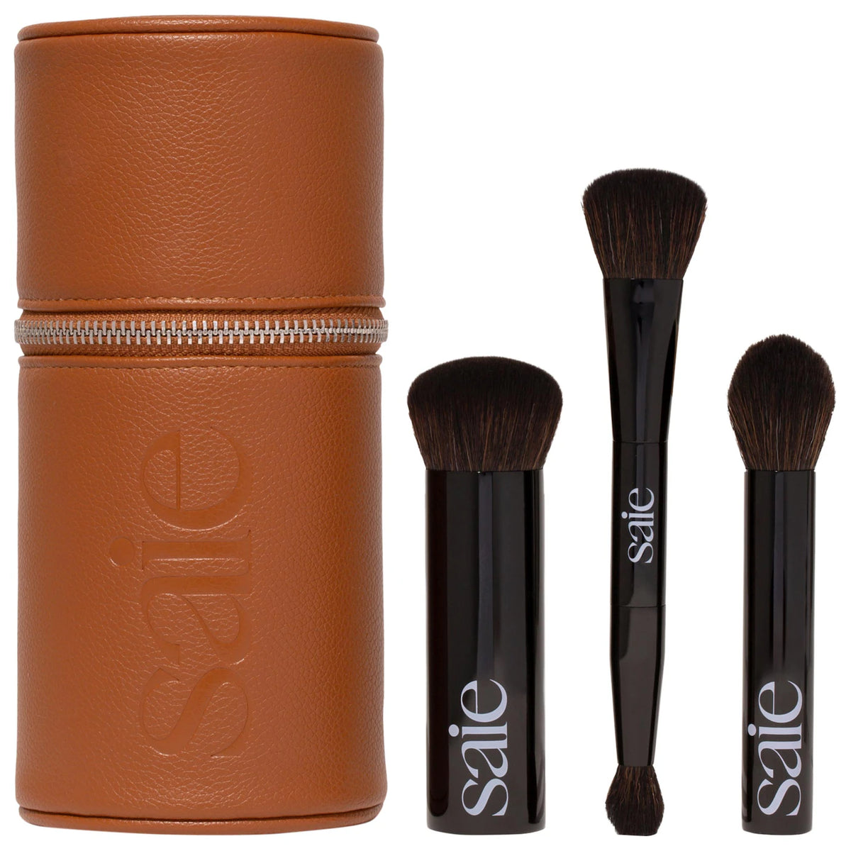 Brush Essentials Makeup Brush Gift Set with Travel Case