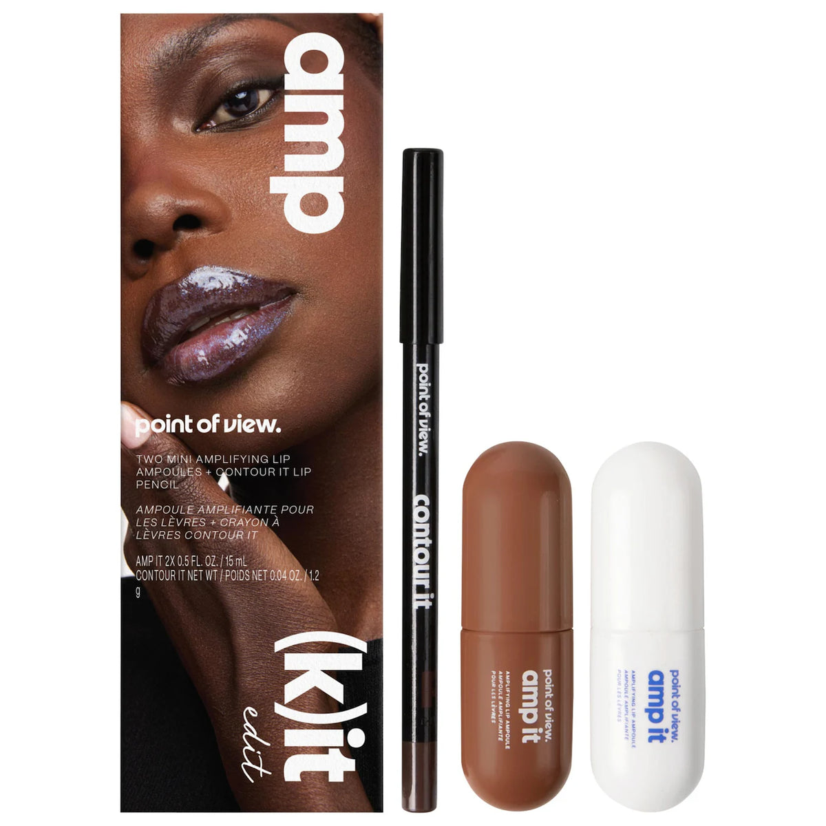amp (k)it edit lip trio makeup gift set