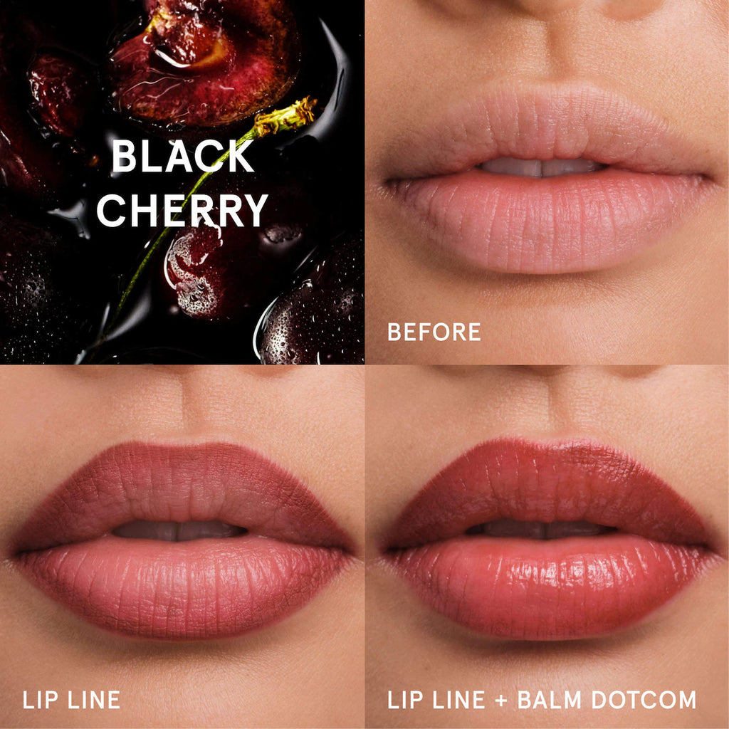 Black Cherry Balm Dotcom & Mini Lip Line Lip Liner Pencil Makeup Gift Set