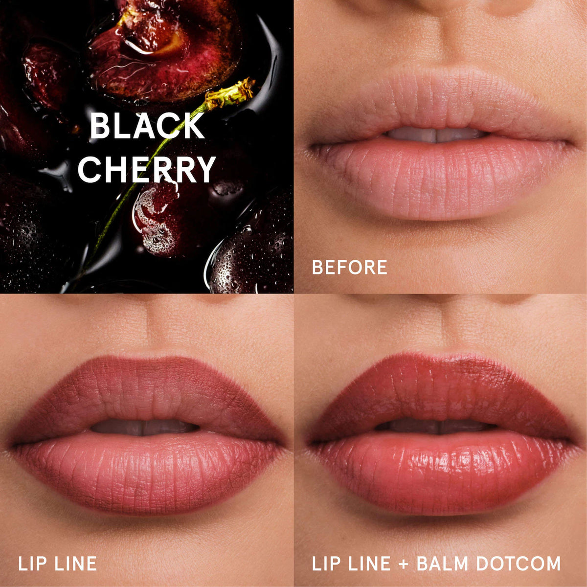 Black Cherry Balm Dotcom & Mini Lip Line Lip Liner Pencil Makeup Gift Set
