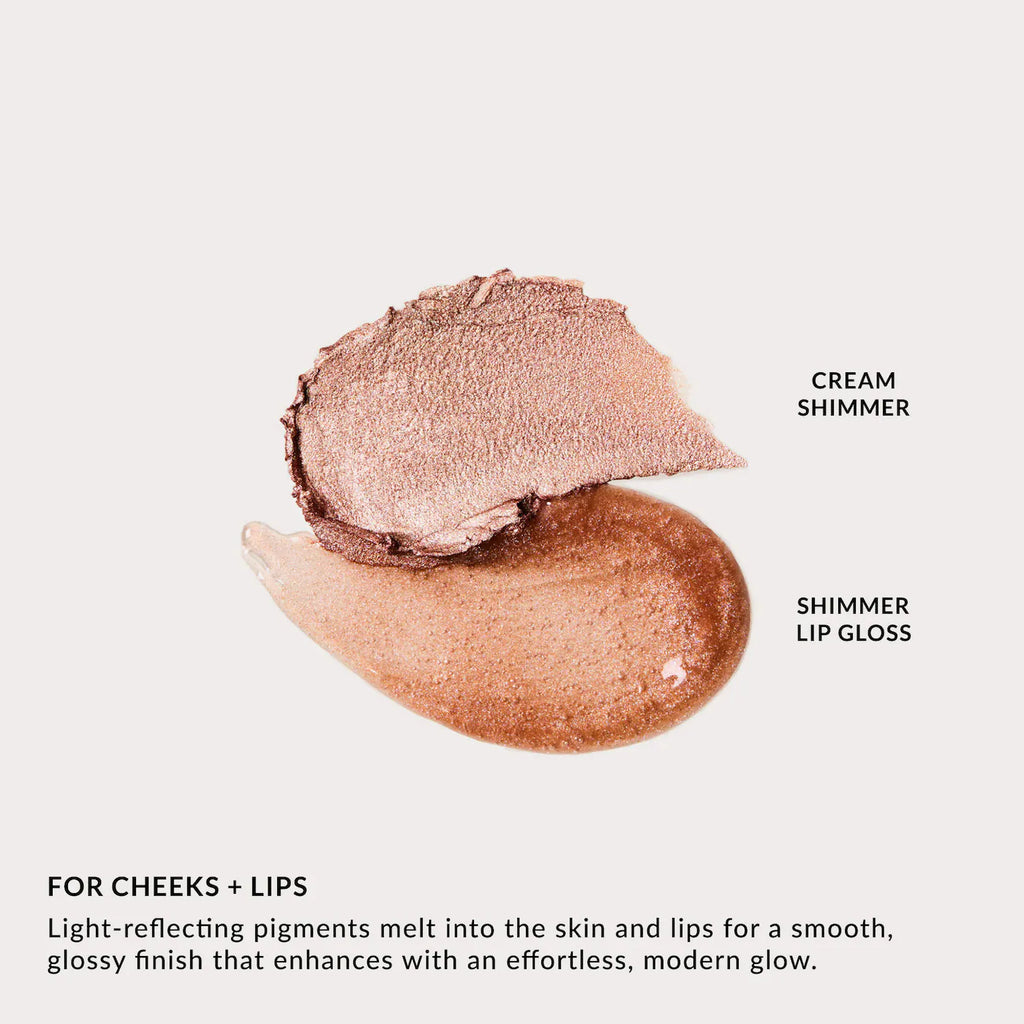 Shimmer Lip Gloss & Cream Highlighter Duo Gift Set