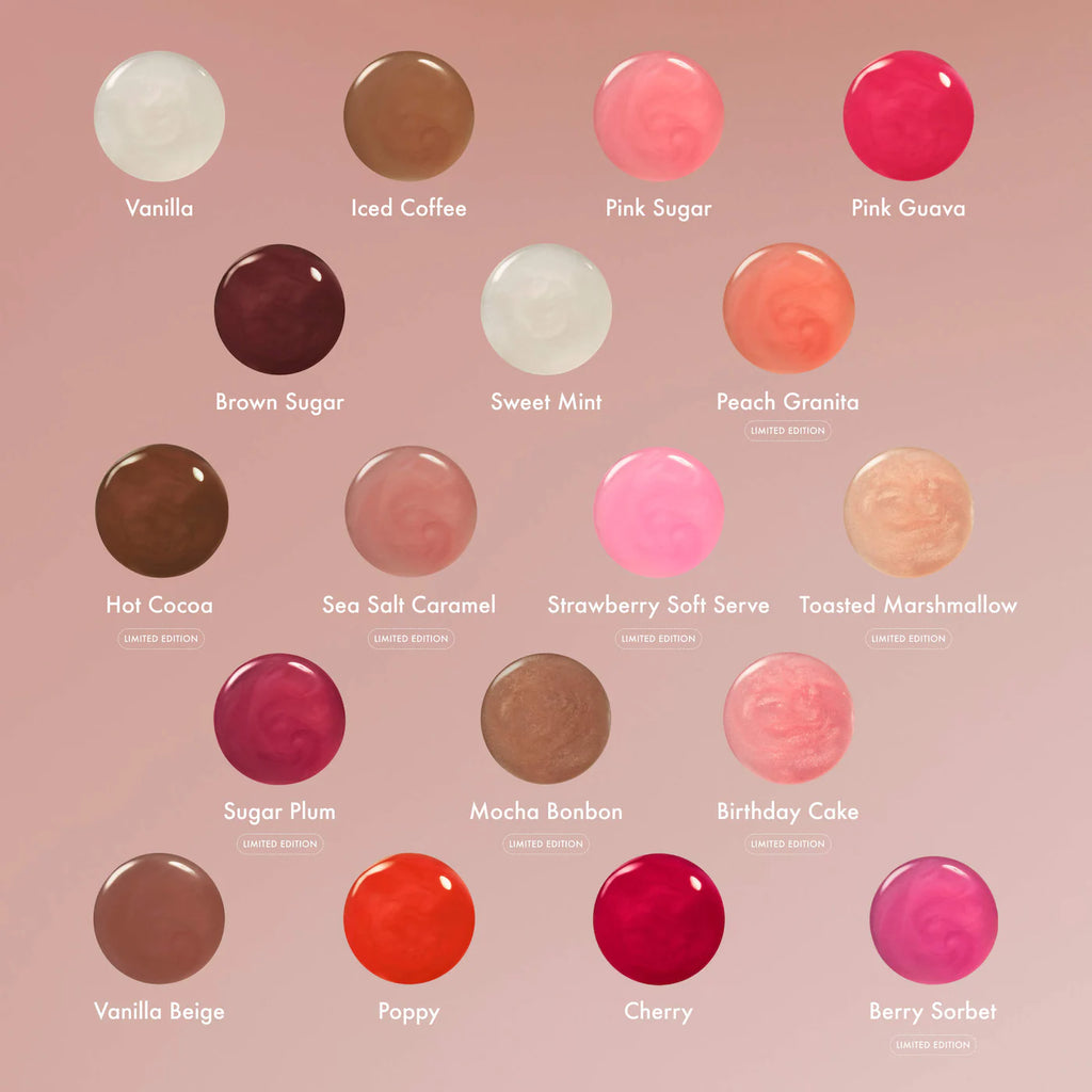 The Lip Butter Balm Vault Gift Set with 18 Hydrating Flavors