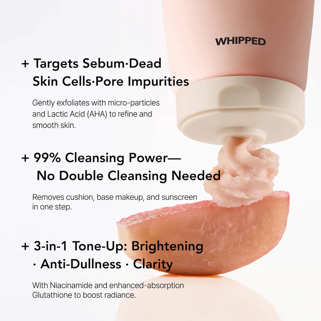 Peach Pear Yogurt Face Mask Cleanser