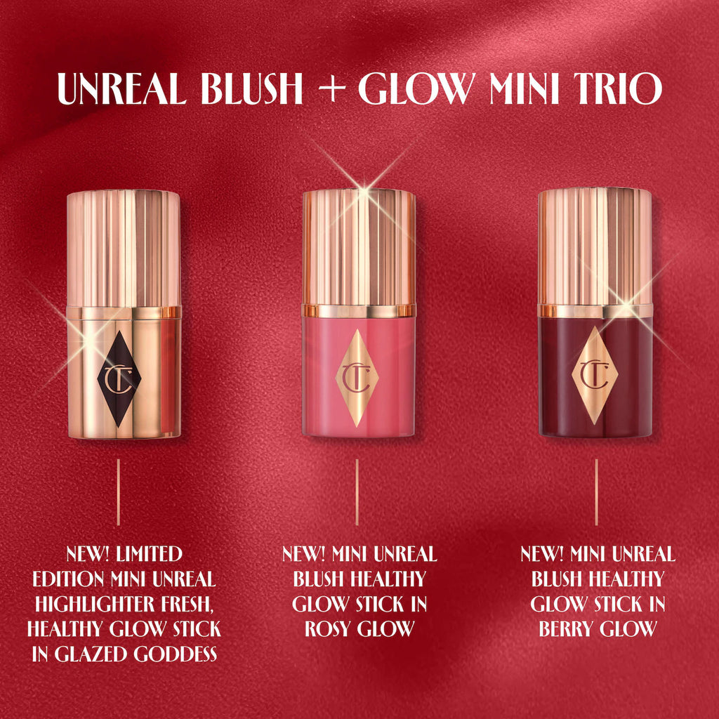Mini Unreal Blush + Glow Trio