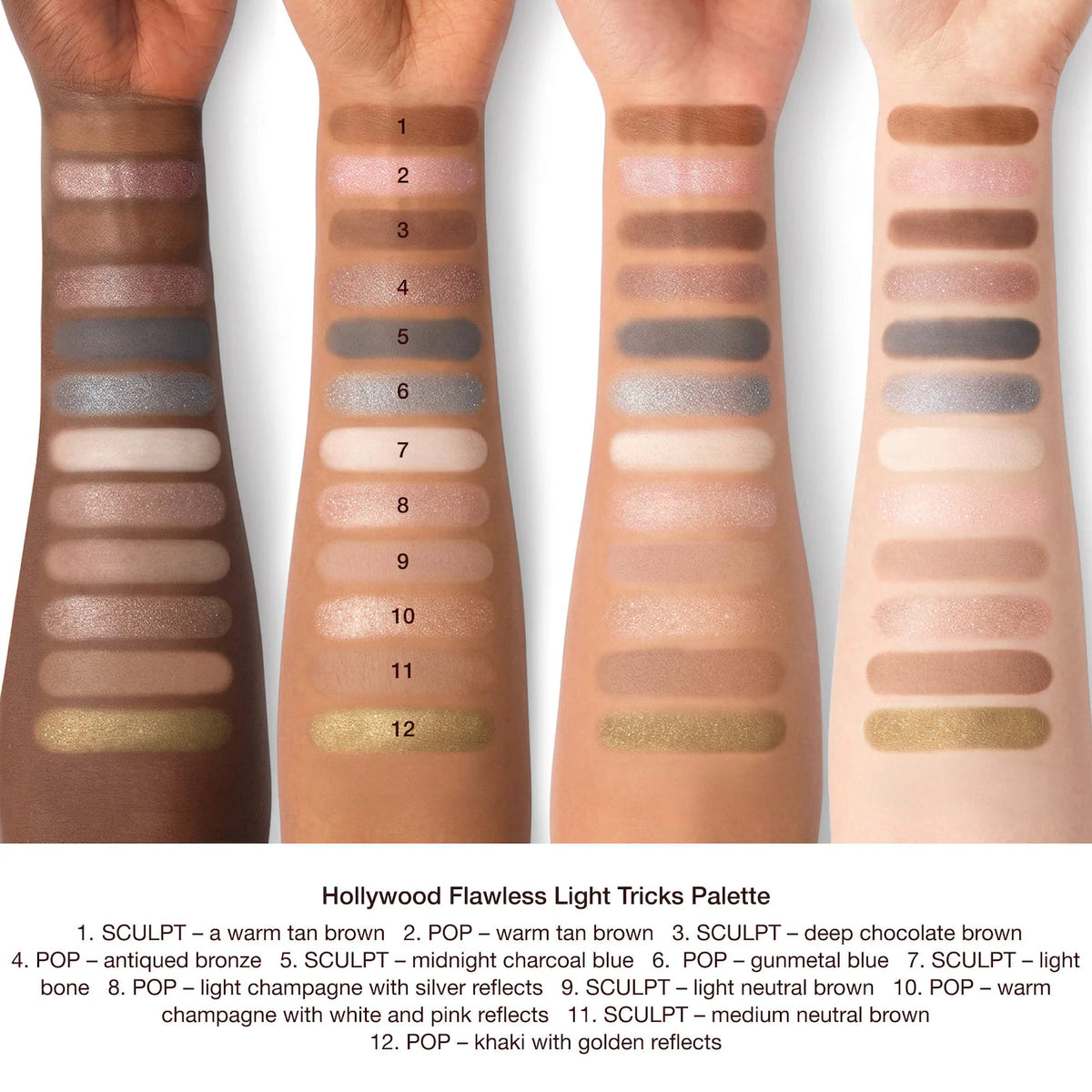 Hollywood Flawless Light Tricks Eyeshadow Palette