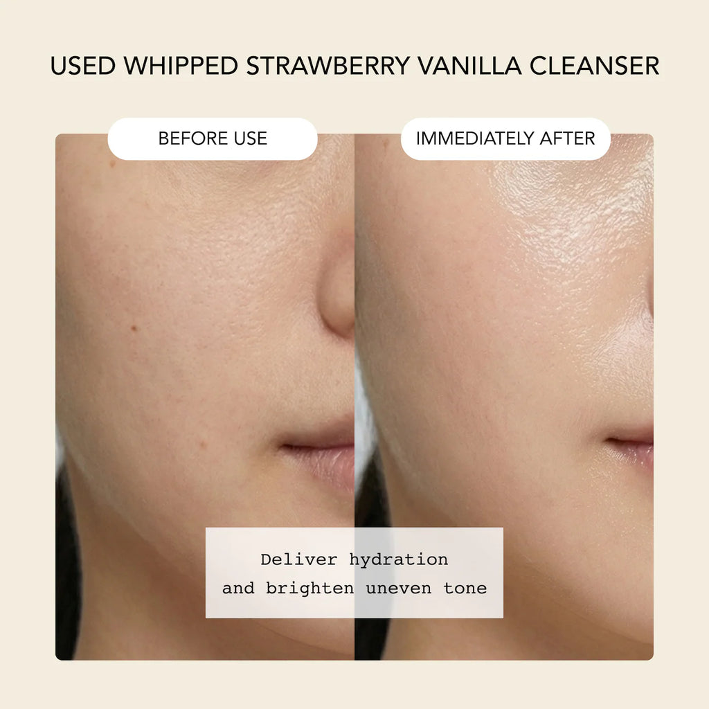 Strawberry Vanilla Face Mask Cleanser+Niacinamide
