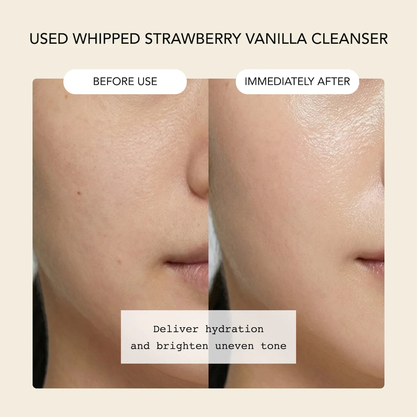 Strawberry Vanilla Face Mask Cleanser+Niacinamide