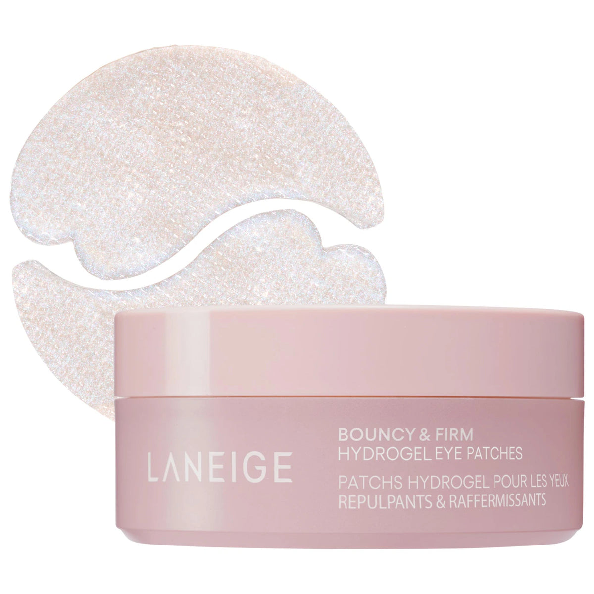 Bouncy & Firm Hydrogel Eye Patches for Dark Circles, Depuffing, & Wrinkles