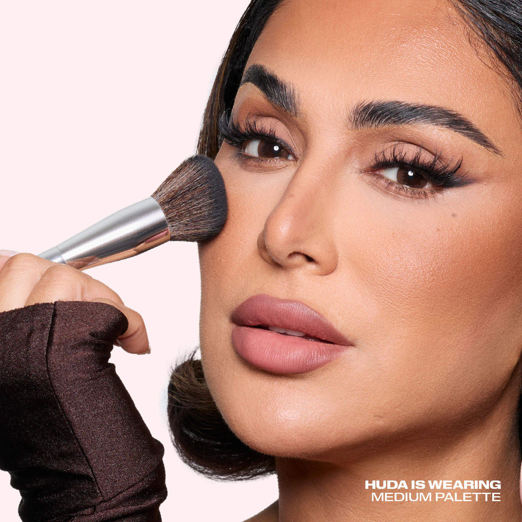 Dual-Ended Bronze & Contour Brush