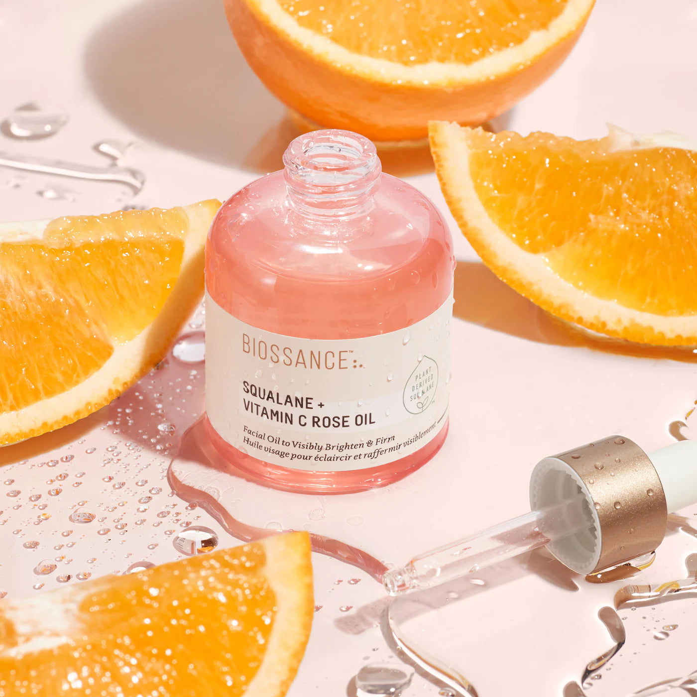 Squalane + Vitamin C Rose Firming Oil