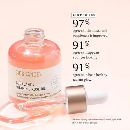 Squalane + Vitamin C Rose Firming Oil